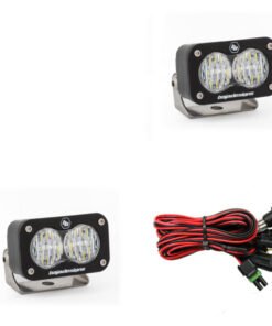 Baja Designs S2 Sport Wide Cornering Pattern Pair LED Work Light - Clear