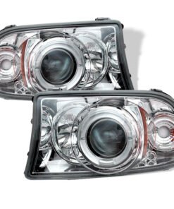 Spyder Dodge Dakota 97-04/Durango 98-03 1PC Projector Headlights LED Halo LED Chrm PRO-YD-DDAK97-C