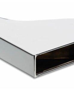Vibrant 7.75in x 1.875in Rectangular SS Exhaust Tip (Camaro Style) - with 2.5in Inlet