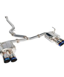 Remark 2015+ Subaru WRX/STi 4in Quad Cat-Back Exhaust Stainless Single Resonated