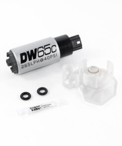 DeatschWerks 265 LPH Compact In-Tank Fuel Pump w/ Set Up Kit 08-15 Mitsu EVO X, 06-13 MazdaSpeed 3/6