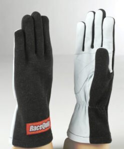 RaceQuip Black Basic Race Glove - X-Large