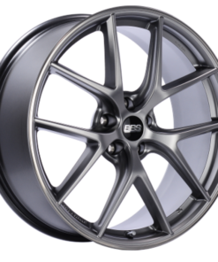 BBS CI-R 19x9.5 5x120 ET25 Platinum Silver Polished Rim Protector Wheel -82mm PFS/Clip Required
