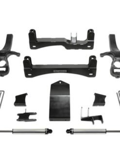 Fabtech 19-20 GM K1500 4WD Diesel 6in Perf. System w/DL 2.5 Resi Coilovers & Rear DL 2.25 Shocks