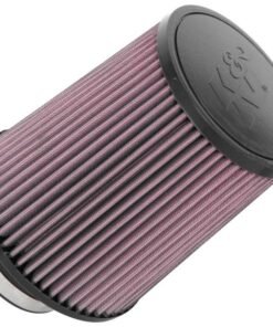 K&N Universal Clamp-On Air Filter 3-1/8in FLG / 6in B / 5in T / 7in H
