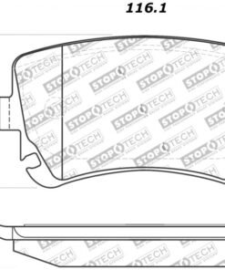 StopTech Street Touring 07-09 Audi RS4 Rear Pads