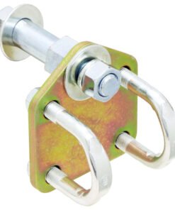 RockJock Steering Stabilizer Shock Bracket Kit Fits 1 1/4in Rods Included in CE-9701 Kit