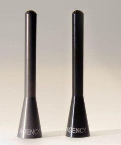 AP Universal V2 Shorty Aluminum Black Antenna