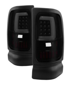 xTune Dodge Ram 1500 94-01 Tail Lights - Light Bar LED - Black ALT-ON-DRAM94V3-LBLED-BSM