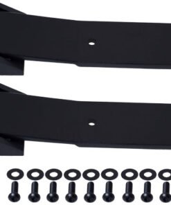 Kentrol 07-18 Jeep Wrangler JK Tailgate Hinge Pair - Textured Black