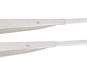 Kentrol 97-06 Jeep Wrangler TJ Windshield Wiper Arms Pair - Polished Silver