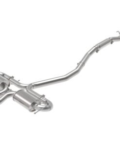 aFe Takeda 3in 304 SS Cat-Back Exhaust System w/Polished Tips 17-21 Honda Civic Sport L4-1.5L (t)