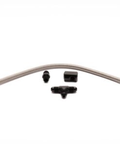Snow Performance Water Dual Nozzle Upgrade SS Braided Line (For 4AN SS Braided Line Kit)