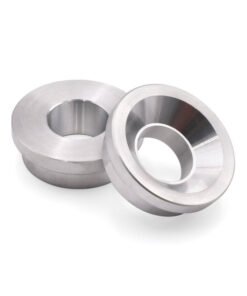 BLOX 2-Piece Billet Aluminum Solid Shifter Bushing B-Series Transmissions - Silver
