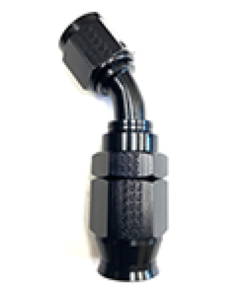 Fragola -10AN Race-Rite Reusable PTFE Hose End 45 Degree