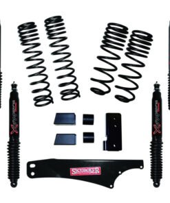 Skyjacker Long Travel 2in-2.5in Lift Kit w/Black Max Shocks 07-18 Jeep Wrangler JK 4 Door 4WD