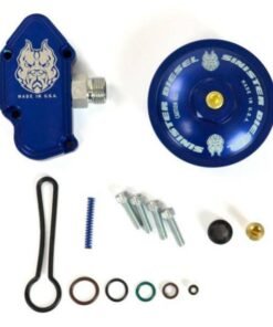Sinister Diesel 03-07 Ford Powerstroke 6.0L Blue Spring Kit w/ Billet Spring Housing/Fuel Filter Cap