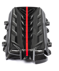 Eventuri Chevrolet C8 Corvette Black Carbon Engine Cover