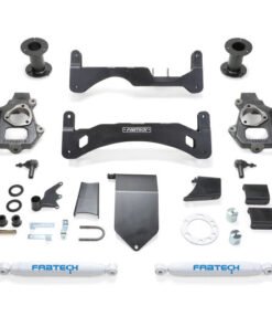 Fabtech 14-18 GM C/K1500 w/OE Alum. UCA 6in Basic System Gen II w/Rear Perf. Shocks
