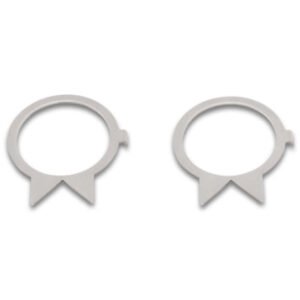 Vibrant Replacement Tab Lock Washer For Thermostatic Oil Cooler Adapter (2 Pack)