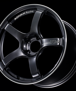 Advan TC4 18x10.5 +15 5-114.3 Racing Gun Metallic & Ring Wheel