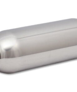 Vibrant SS Resonator (Standard Design) 2.in inlet/outlet x 12in long w/ 3.5in OD resonator body