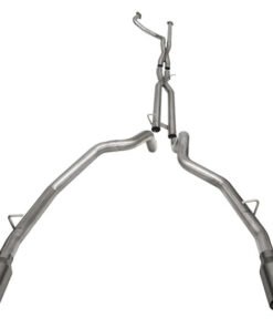 Corsa 21-22 Dodge Ram TRX Crew Cab Baja Catback Exhaust Dual Rear Gunmetal Tip
