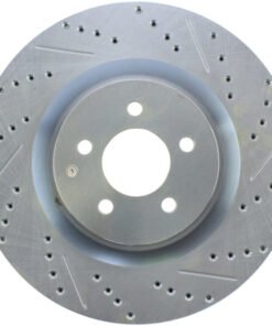 StopTech Select Sport 07-10 Ford Shelby Slotted and Drilled Left Rotor