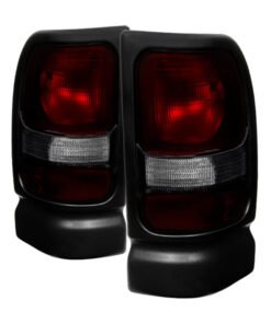 Xtune Dodge Ram 1500 94-01 (Not Sport Package) Tail Lights Red Smoked ALT-JH-DR94-OE-RSM