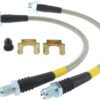 StopTech 89-98 Nissan 240SX (300ZX Upgrade) Rear Stainless Steel Brake Lines