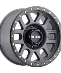 Method MR309 Grid 18x9 +18mm Offset 8x170 130.81mm CB Titanium/Black Street Loc Wheel