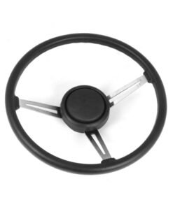 Omix Steering Wheel Kit Leather 76-95 CJ & Wrangler