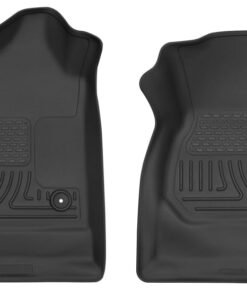 Husky Liners 14-17 Chevrolet Silverado 1500 Standard Cab X-Act Contour Black Front Floor Liners