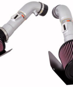K&N 07-08 350z Dual Silver Typhoon Short Ram Intake