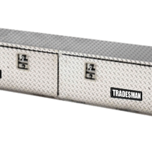 Tradesman Aluminum Top Mount L-Wing Box (72in.) - Brite