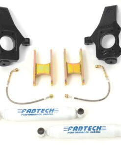 Fabtech 04-08 GM Colorado/Canyon 2WD 3in Spindle System w/Perf. Shocks