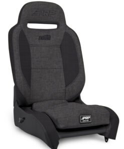 PRP Enduro Elite Reclining Suspension Seat (Driver Side) - Grey/Black