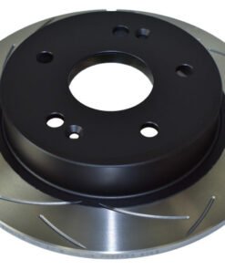 DBA 97-01 Honda Prelude 5-Lug Rear Slotted Street Series Rotor