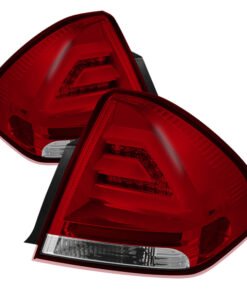 Spyder Chevy Impala 2006-2013 LED Tail Lights Red Clear ALT-YD-CHIP06-LED-RC