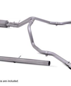Gibson 20-21 Chevy Silverado 2500HD 6.6L 2.5in Cat-Back Dual Extreme Exhaust - Black Elite