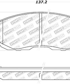 StopTech Street Touring 02-05 Infiniti G35 / 07-09 Nissan Altima/Sentra Front Brake