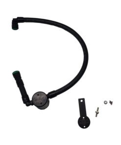 J&L 16-22 Dodge Durango / Jeep Grand Cherokee 3.6L Oil Separator 3.0 Passenger Side - Black Anodized