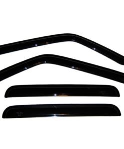 AVS 07-18 Jeep Patriot Ventvisor Outside Mount Window Deflectors 4pc - Smoke