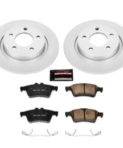 Power Stop 04-13 Mazda 3 Rear Z17 Evolution Geomet Coated Brake Kit