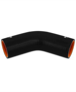 Mishimoto 3in. 45 Degree Silicone Coupler - Black