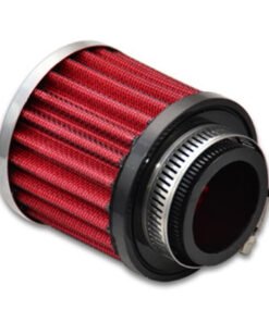 Vibrant Crankcase Breather Filter w/ Chrome Cap 1.5in 38mm Inlet ID