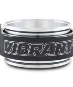 Vibrant 3.5in O.D. Aluminized HD 2.0 Clamp Assembly - Anodized Black