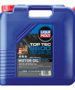LIQUI MOLY 20L Top Tec 6600 Motor Oil 0W-20
