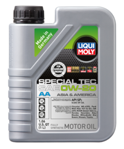 LIQUI MOLY 1L Special Tec AA Motor Oil 0W20 - Case of 6