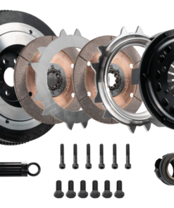 DKM Clutch 00-06 BMW M3 184mm Ceramic Twin Disc MR Clutch Kit w/Flywheel